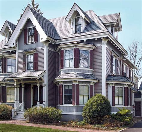 how to paint exterior metal trim on victorian house|Painting the Exterior of a Victorian Style House .